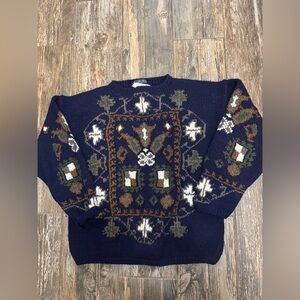 Vintage Hand Made in Uruguay Wool S